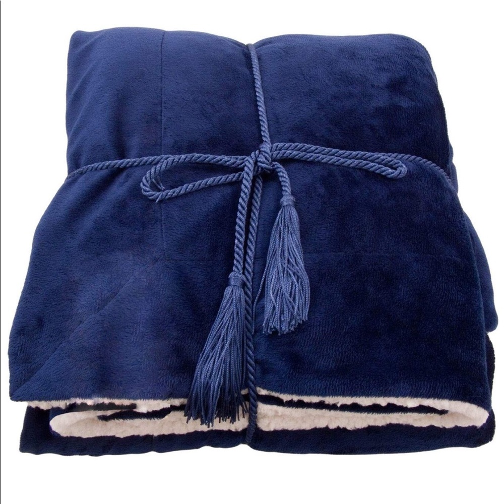 Simplicity Lambswool MicroSherpa throw - Picture 2 of 7